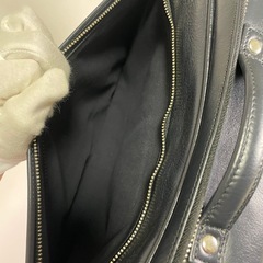 【1点限定】 新品 ビジネスレザーファクトリー ビジネスバックパック ネイビーの画像