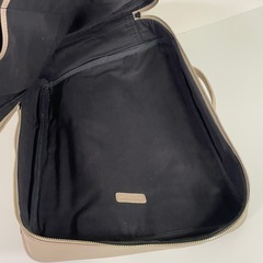 【1点限定】 新品 ビジネスレザーファクトリー ビジネスバックパック ベージュの画像