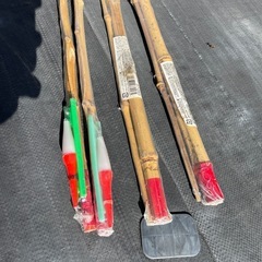 竹の釣竿　3本セットの画像