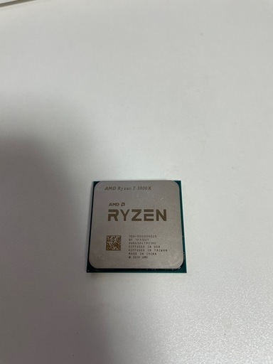 PCパーツ AMD ryzen7 3800x