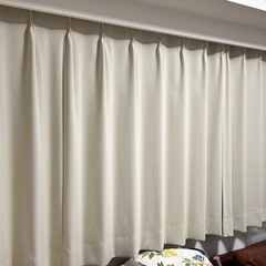 遮光カーテン/レース付き