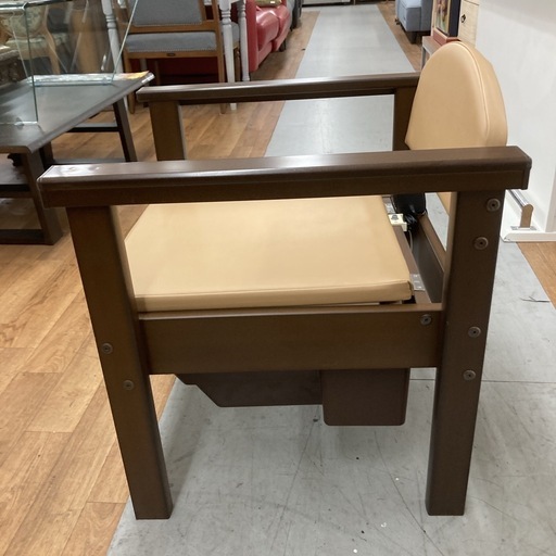 S382 ⭐ COMBI コンビ 家具調トイレチェア ルームレット 便器付き AX/AX-Z USED  