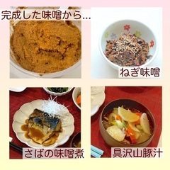 手作り味噌教室 令和6年の画像