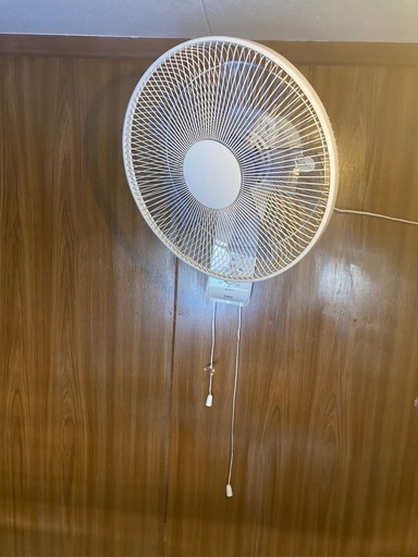 壁つけ扇風機　美品　3月21日から25日渡し