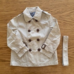 COMME CA ISM  トレンチコート  110〜120cm