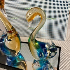 マルティグラス箱入り新品
スワン置物の画像