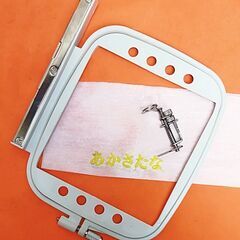 【◆JUKI 刺しゅう機セットjupre HZL-009 】整備済み品②_4　現品管理番号：s1204_01wの画像