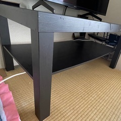イケア IKEA LACK ラック　コーヒーテーブル, ブラック...