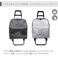 MYSiG　ミューシグ　クラシックス　ショッピングキャリーの画像