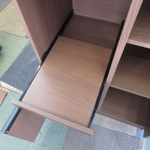 幅60cm ニトリ レンジダイ フォルムN RE9060G ブラウン  ミドルレンジボード レンジ台 レンジボード キッチン収納 札幌