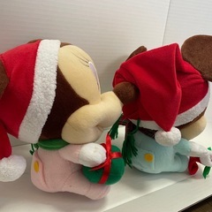 Disneyサンタミッキーミニーセットの画像