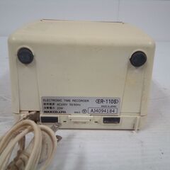 MAX マックス ELECTRONIC TIME RECODER タイムレコーダー ER-110Sの画像