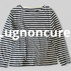 Lugnoncure ルノンキュール ボーダー　ロングTシャツ 
