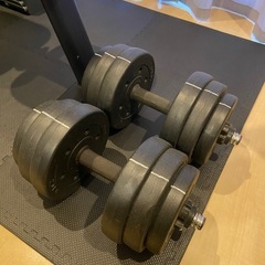 可変式ダンベル10kg ×2