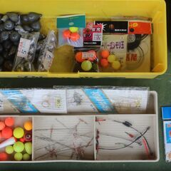 アユ・鮎釣り具いろいろまとめての出品です。※竿は全て補修品につきジャンク品扱いとしてオマケとさせていただきます。の画像