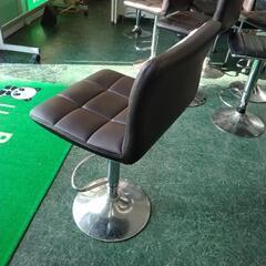 カウンターチェア こげ茶 TJ8793の画像