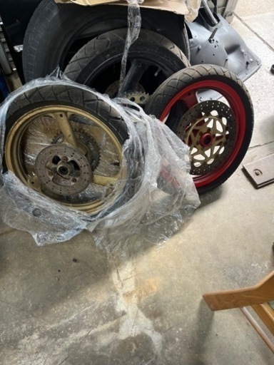 TZR250 ホイールセット