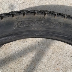 スーパーカブ　タイヤの画像
