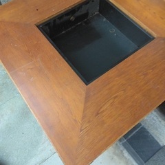 囲炉裏テーブルの画像