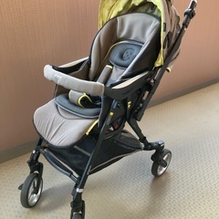 ピジョンベビーカー☆fino（フィーノ）　ドットベージュ