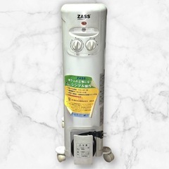 ZASS❤電気オイルヒーター　10段階温度調整　コード収納・キャスター付き　暖房器具の画像