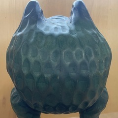 120209カエル縁起物置物の画像