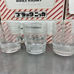 未使用 保管品 6箱セット 36個入り ニッカ ウィスキー ブラックニッカ 樽のグラス プレゼント NIKKA WHISKY レトロ 樽型 札幌市手稲区の画像
