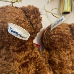 テディベアー🎄クリスマスオーナメントツリーお飾り6体セットの画像