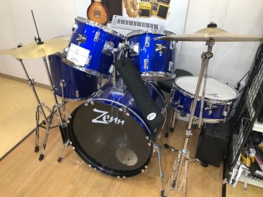 【軽トラック貸出サービス有】zenn ドラムセット　ZDS3000