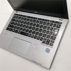 赤字覚悟 高速SSD Wi-Fi有 12.5型ワイド ノートパソコン NEC PC-VKM17BZG4 中古良品 第7世代i3 無線 Bluetooth Webカメラ Windows11 Officeの画像