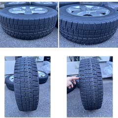 スタッドレスタイヤ　17インチアルミホイル付き 日産エクストレイ...
