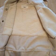 ボンバザール　フェイクファーコートの画像