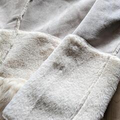 ボンバザール　フェイクファーコートの画像