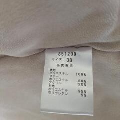 ボンバザール　フェイクファーコートの画像