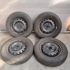 155/70R13インチ　鉄ホイール4本セット　No.45