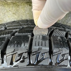 スタッドレスアルミホイールセット175/65R15  ヨコハマタイヤIG60 2022製の画像