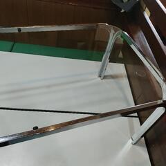 昭和レトロ　ガラステーブル