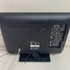 SHARP シャープ AQUOS 液晶テレビ LC-19K5 2011年製 リモコン付の画像