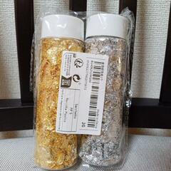 お話中！ネイル用金箔&銀箔