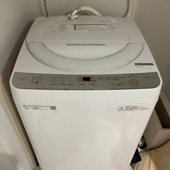 SHARP洗濯機 ES-GE6F-T [6.0kg ESGの中古が安い！激安で譲ります・無料であげます(6ページ目