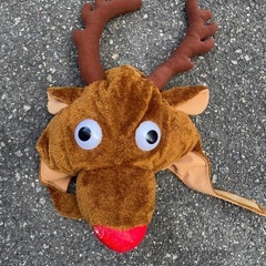 トナカイ　かぶりもの　クリスマス　　コスプレ