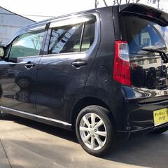 人気のワゴンR黒！ナビ、TV付！の画像