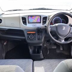 人気のワゴンR黒！ナビ、TV付！の画像