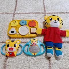 値下げ!こどもちゃれんじ　はみがきミラー　知育パズル　しまじろう...