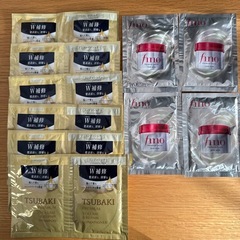 TSUBAKI シャンプー＆コンディショナー、fino 