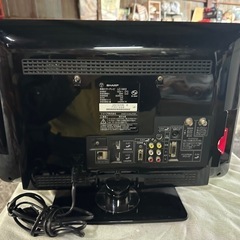 シャープ 19V型 液晶 テレビ AQUOS LC-19K3-B ハイビジョン 2010年モデルの画像