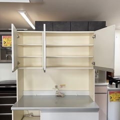 お買い得‼️】高級♪ パモウナ 120cm幅キッチンボード 食器棚 収納家具