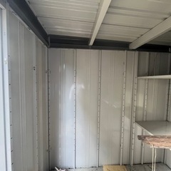 イナバ物置　ベイシー　洗浄分解済み　四国県内搬送設置可能　　の画像