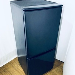 SHARP 137L 冷蔵庫【SJ-D14A-B】