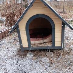 中型犬用犬小屋値引きしました